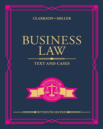 EBOOK : Business Law: Text and Cases, 15th Edition