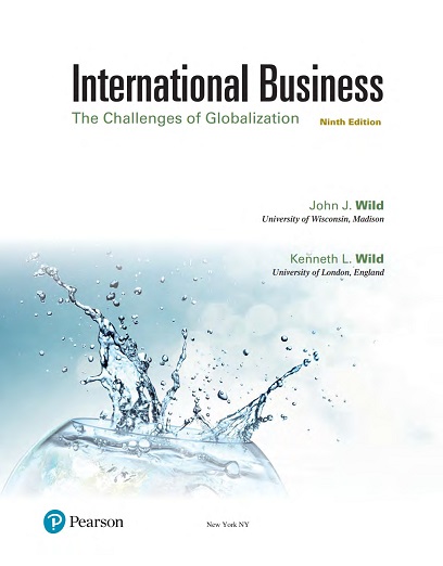 EBOOK : International Business : The Challengges Of Globalization. 9th Edition