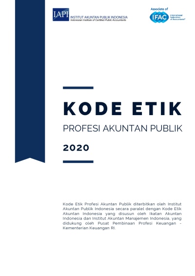 Kode Etik Profesi Akuntan Publik Efektif Per 1 Juli 2020 (EBOOK)