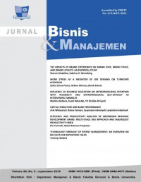 Jurnal Bisnis dan Manajemen