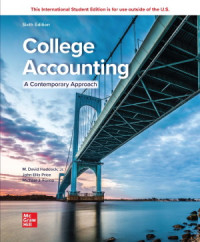 College Accounting ; A Contemporary Approach  6th Edition