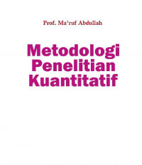 EBOOK : Metode Penelitian Kuantitaif