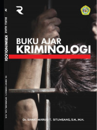 Buku Ajar Kriminologi