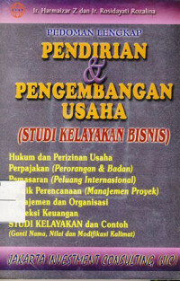 Pedoman Lengkap Pendirian dan Pengembangan Usaha