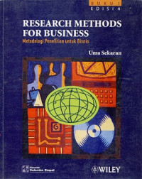 Researh Methods For Business (Metode Penelitian Bisnis) Buku 1