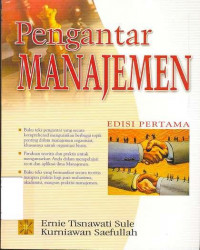 Pengantar Manajemen Ed.1