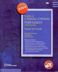 Kompilasi Undang-undang Perpajakan Terlengkap 2009