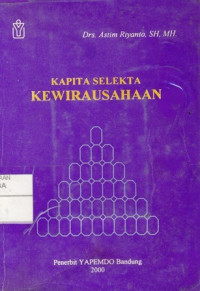 Kewirausahaan : Kapita Selekta