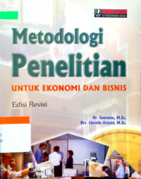 Metode Penelitian Untuk Ekonomi dan Bisnis