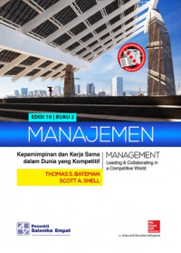 Manajemen: Kepemimpinan Dan Kolaborasi Dalam Dunia Yang Kompetitif (Buku 2) (Edisi 10)