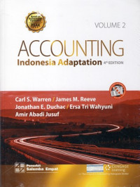 Accounting (Indonesia Adaptation) 4th Edition Vol 2