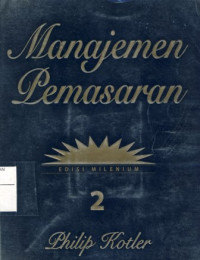 Manajemen Pemasaran Jilid 2   Edisi 10