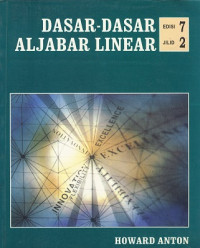 Dasar-Dasar Aljabar linear edisi 7 Jilid 2