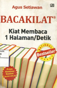 Baca Kilat : Kiat Baca 1 Halaman/ Detik