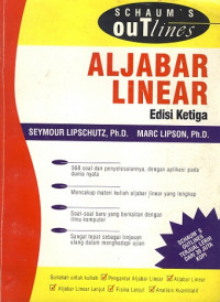 Dasar-Dasar Aljabar linear edisi 3