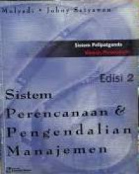 Sistem Perencanaan dan Pengendalian Manajemen