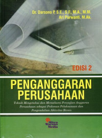 Penganggaran Perusahaan edisi 2