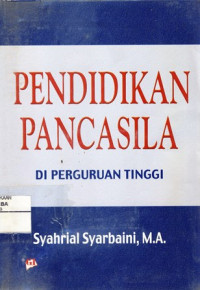 Pendidikan Pancasila di Perguruan Tinggi