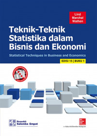 Teknik-Teknik Statistika dalam Bisnis dan Ekonomi: Statistical Techniques in Business and Economics (Buku 1) (Edisi 15)