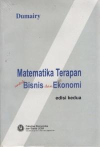 Matematika Terapan untuk Bisnis dan Ekonomi (Edisi 2)