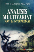 Analisis Multivariat : Arti dan Interpretasi