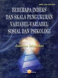 Beberapa Indeks Dan  Skala Pengukuran Variabel Psikologi edisi 5