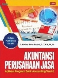 Akuntansi Perusahaan Jasa: Aplikasi Program Zahir Accounting Versi 6