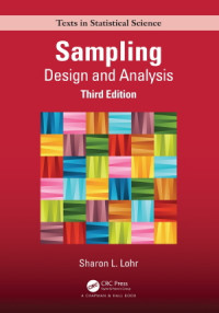 Sampling : design and analysis ,  3rd Edition