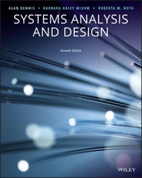 Systems Analysis And Design , 7th Edition