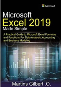 EBOOK : Microsoft Excel 2019 Made Simple;