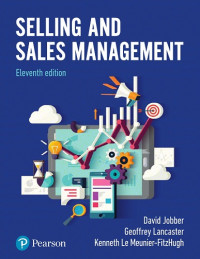 EBOOK : Selling and Sales Management, 11th Edition