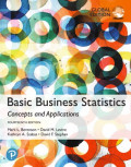 Basic Business Statistics ; Concepts and Applications , 14th Global Edition   (EBOOK)