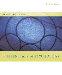 EBOOK : Essentials Of Psychology, 4 th Edition