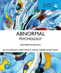 EBOOK : Abnormal Psychology, 18th Global Edition
