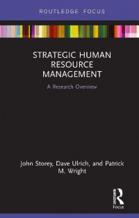 EBOOK : Strategic Human Resource Management ; A Research Overview  1st Edition