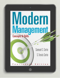 EBOOK : Modern Management ; Concepts And Skills,  14th Edition