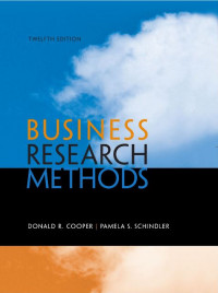 EBOOK : Business research methods,  12th edition