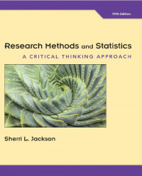 EBOOK : Research Methods and Statistics: A Critical Thinking Approach,  5th Edition