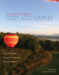 EBOOK : Fundamentals Of Cost Accounting, 3rd Edition