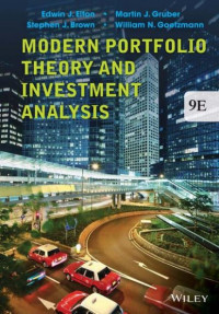 EBOOK : Modern Portfolio Theory And Investment Analysis, 9th Edition