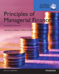 EBOOK : Principles of Managerial Finance, 14th edition