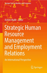 EBOOK : Strategic Human Resource Management and Employment Relations ;An International Perspective