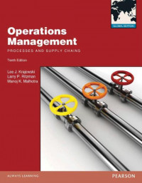 EBOOK : Operations Management, Processes and Supply Chains, Global Edition, 10th Edition