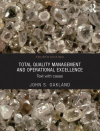 EBOOK : Total Quality Management and Operational Excellence ;Text with cases, 4th Edition