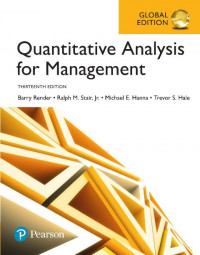 EBOOK : Quantitative Analysis for Management, 13th edition