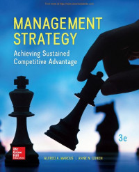 EBOOK : Management Strategy: Achieving Sustained Competitive Advantage, 3rd Edition