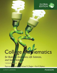 EBOOK : College Mathematics for Business, Economics, Life Sciences and Social Sciences, 13th edition