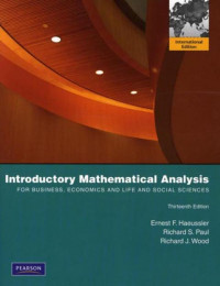 EBOOK : Introductory Mathematical Analysis For Business, Economics, And The Life And Social Sciences, 13th Edition