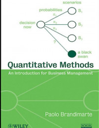 EBOOK : Quantitative Methods : An Introduction For Business Management,