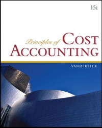 EBOOK : Principles of Cost Accounting, 15th Edition